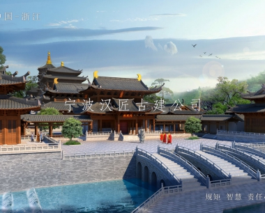 佛教寺庙建筑规划设计布局
