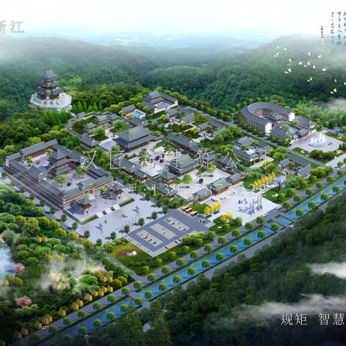 武隆县寺庙规划设计方案
