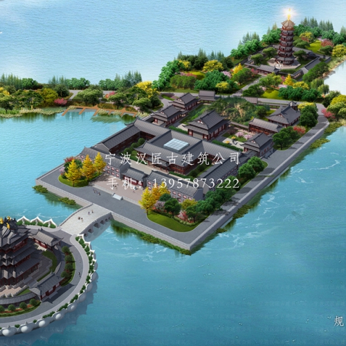 汝南县寺庙设计布局图